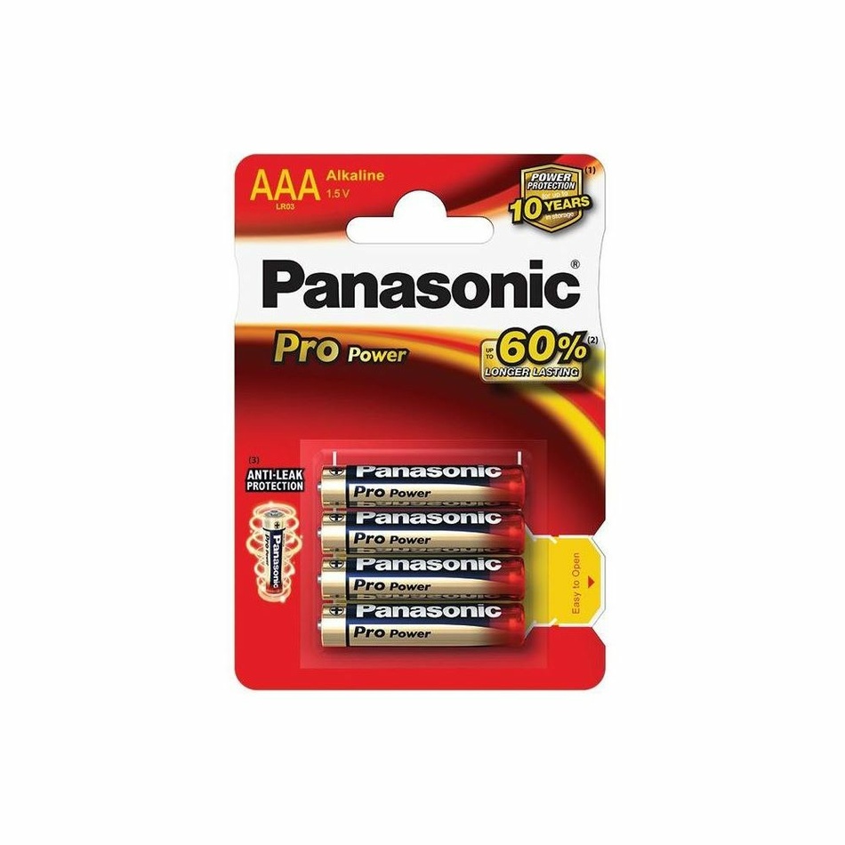 Panasonic LR03PPG/4BP Pro Power Gold