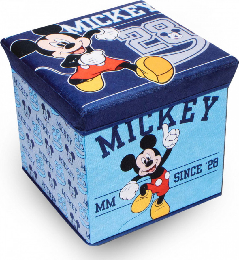 bHome Úložný box na hračky Mickey Mouse s víkem UBBH0773