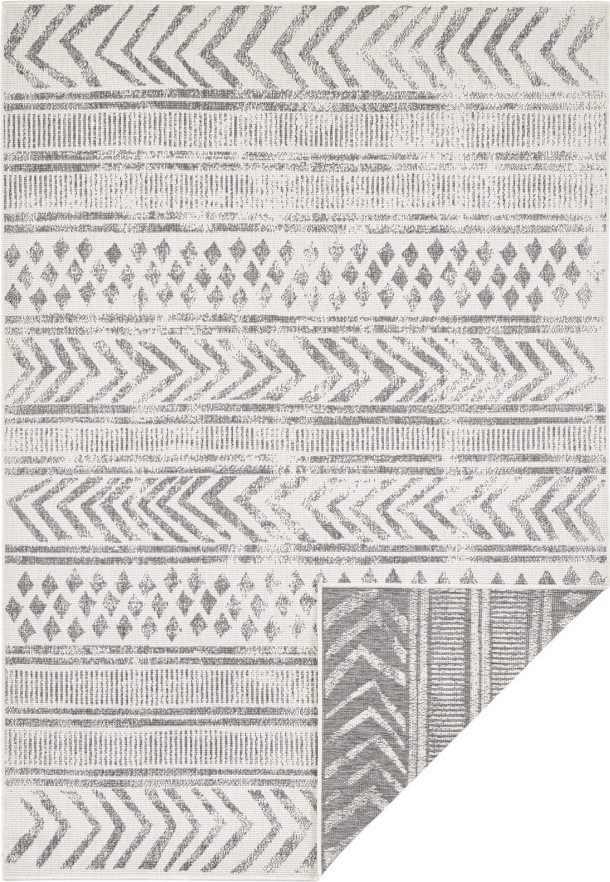 NORTHRUGS - Hanse Home koberce Kusový koberec Twin Supreme 103862 Biri Grey/Cream 160x230 cm