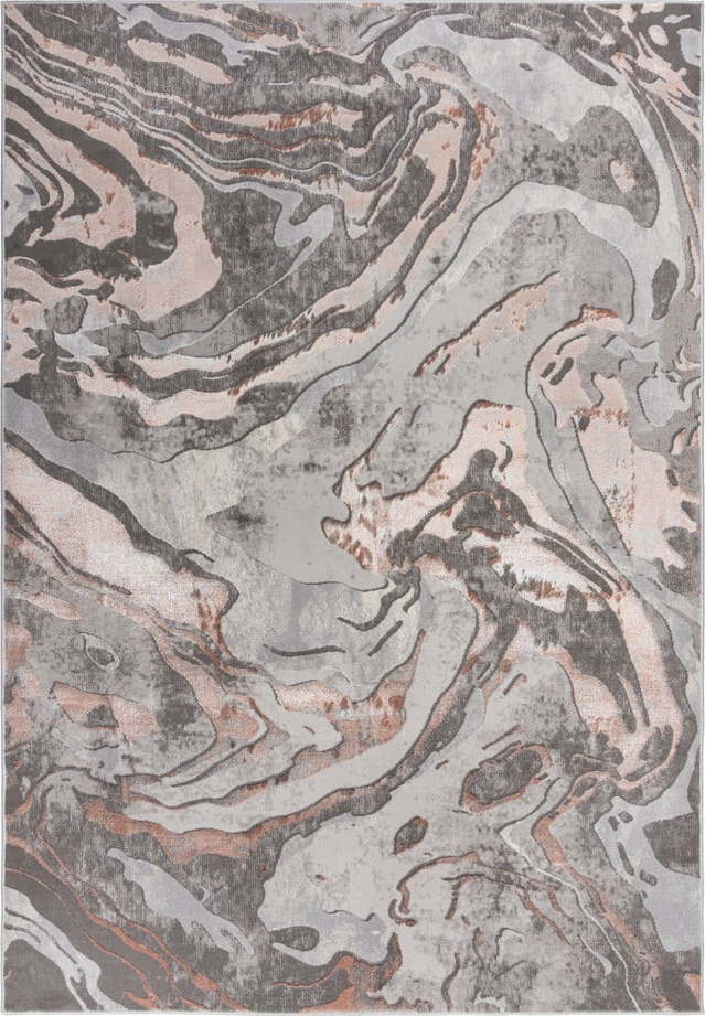 Šedo-béžový koberec 160x230 cm Marbled – Flair Rugs