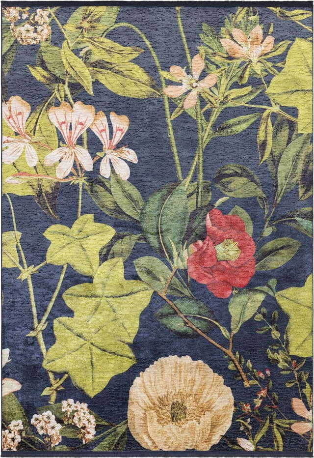 Tmavě modrý koberec 120x170 cm Passiflora – Asiatic Carpets