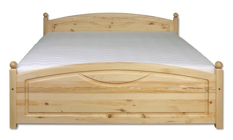 Drewmax Drewmax Vyvýšená borovicová postel LK103 180 x 200 cm