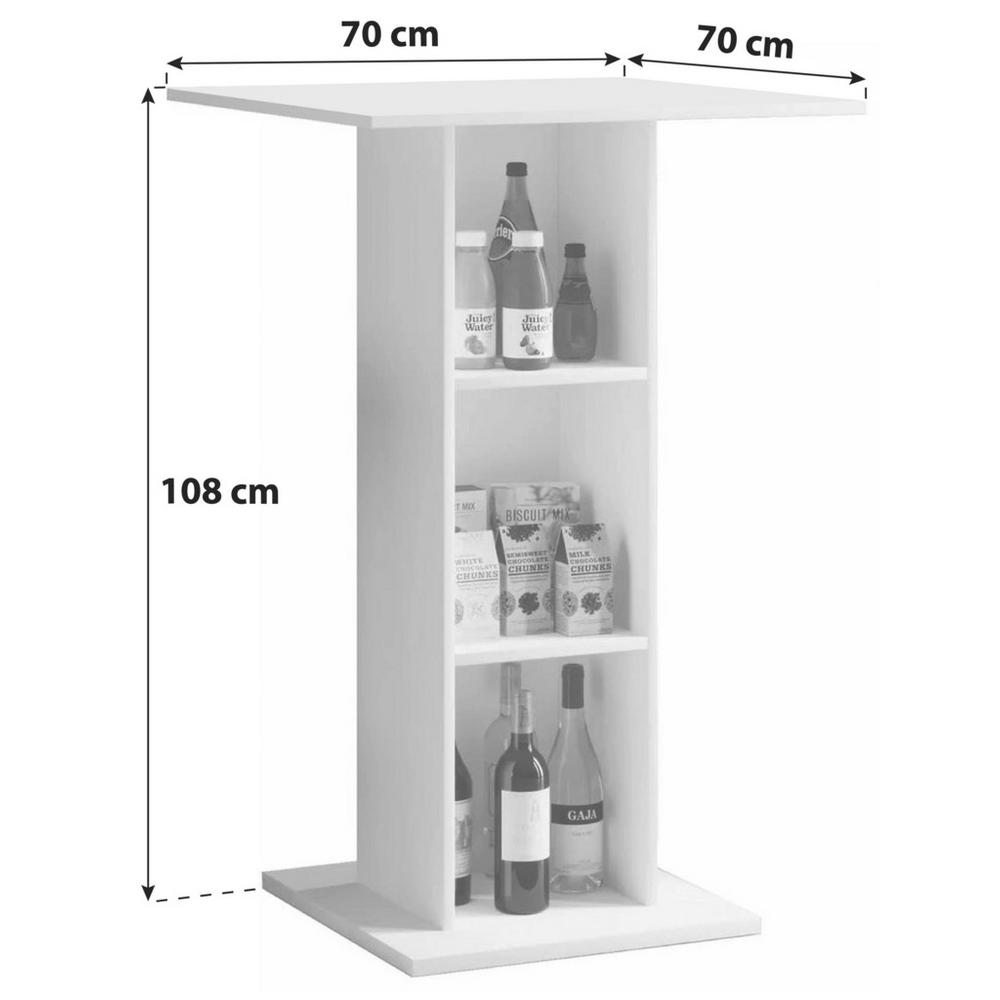 Barový stůl Standos dub sonoma š: 70cm