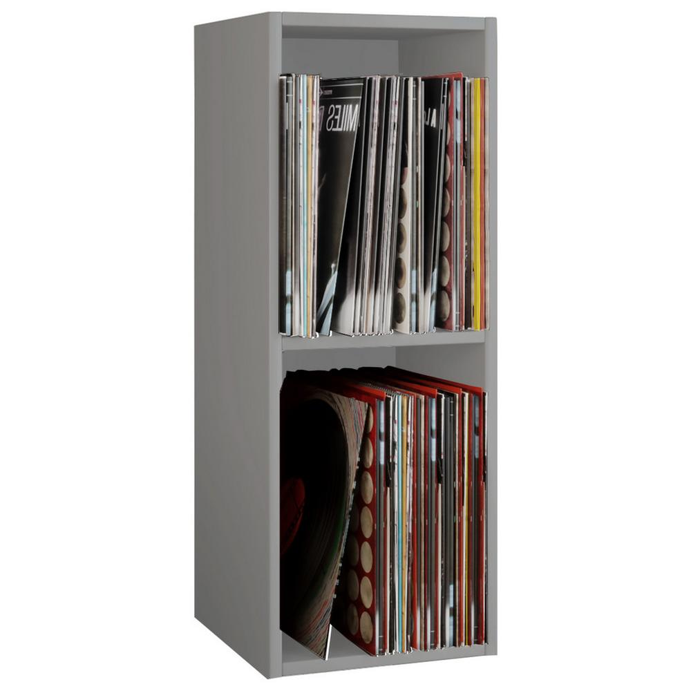 Regál na vinylové desky Platto, š. 34cm