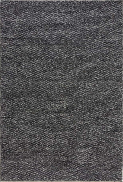 Tmavě šedý ručně tkaný koberec s příměsí vlny 160x230 cm Minerals – Flair Rugs