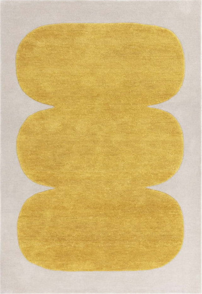 Okrově žlutý ručně tkaný vlněný koberec 200x290 cm Canvas – Asiatic Carpets