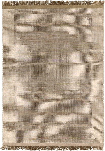 Světle hnědý ručně tkaný vlněný koberec 120x170 cm Avalon – Asiatic Carpets