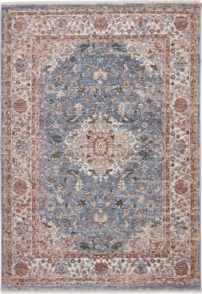 Modro-béžový koberec 80x150 cm Vintage – Think Rugs