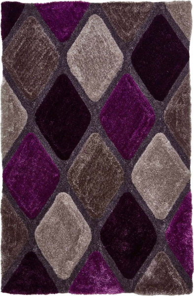 Tmavě fialový ručně tkaný koberec 120x170 cm Noble House – Think Rugs