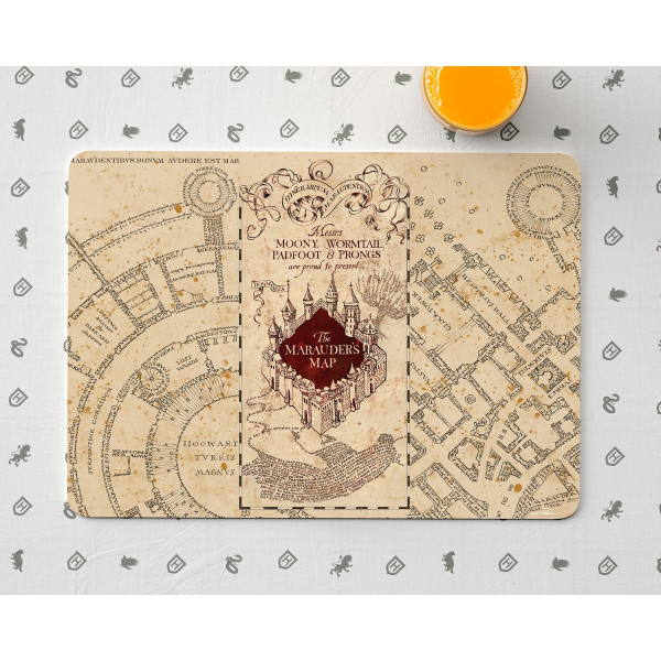 Dětské prostírání Harry Potter Marauders Map, 42 x 30 cm