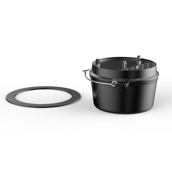 Tepro 8230 Litinový kotlík s víkem Dutch Oven, 6 l