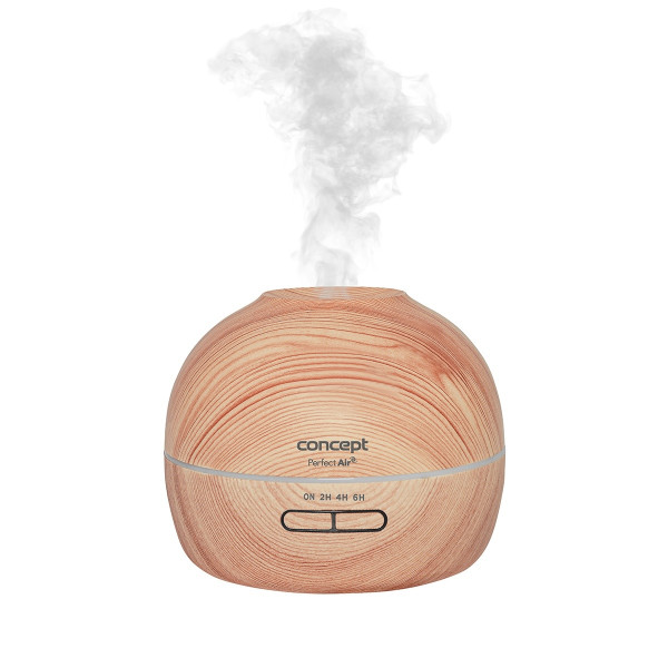 Concept ZV1005 Zvlhčovač vzduch s aromadifuzérem 2v1 Perfect air Wood, světlé dřevo