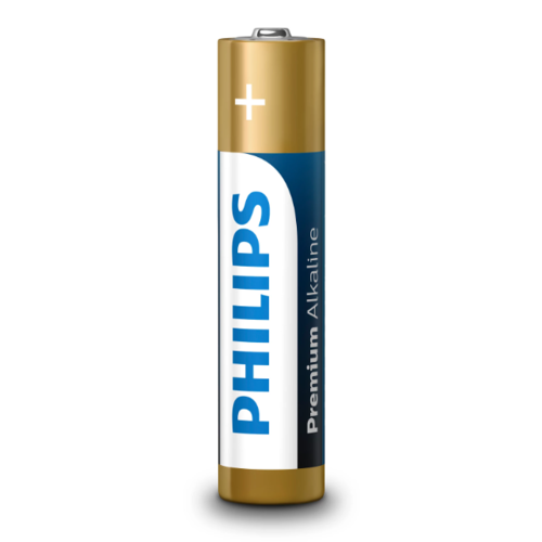 Philips Baterie AAA 1,5 V Premium Alkaline, 4 ks