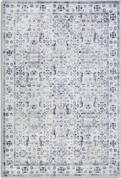 Světle modrý koberec 160x230 cm Saveh Cream Blue – Elle Decoration