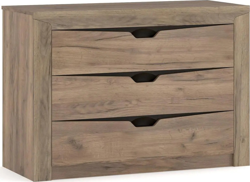 Casarredo Komoda 3S SANDRA – wenge/dub tabaco