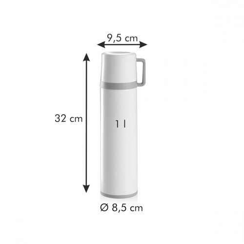 Tescoma Termoska s hrníčkem CONSTANT CREAM, 1 l