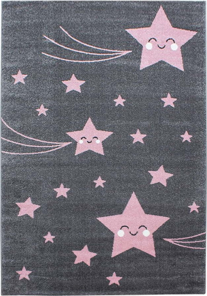 Růžovo-šedý dětský koberec 160x230 cm Kids – Ayyildiz Carpets