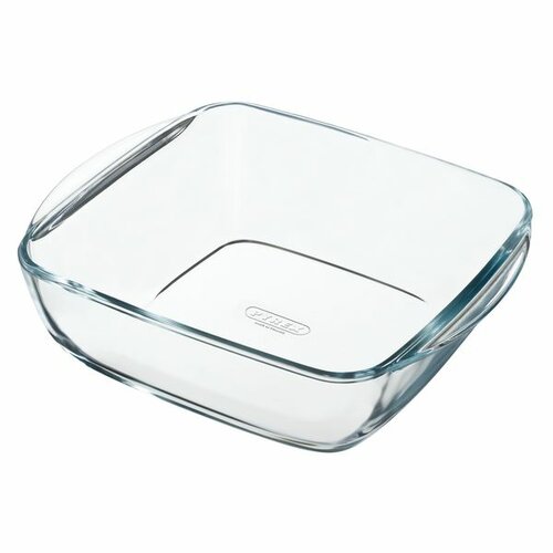 Pyrex Skleněná zapékací mísa čtvercová 2,2 l, 25 x 22 x 7 cm
