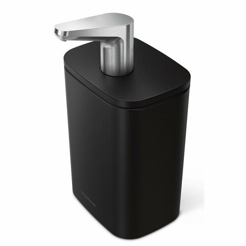 Simplehuman Dávkovač mýdla s pumpičkou 473 ml, černá