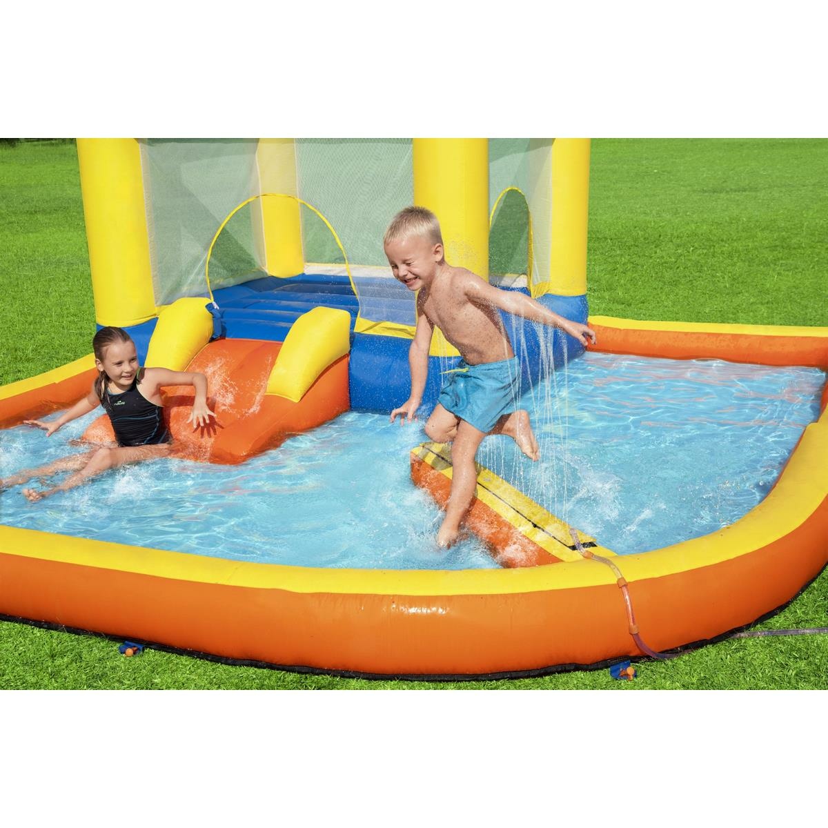 Bestway Nafukovací vodní centrum s trampolínou Beach Bounce Water Park, 365 x 340 x 152 cm