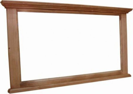 Unis Zrcadlo s dřevěným rámem 00932