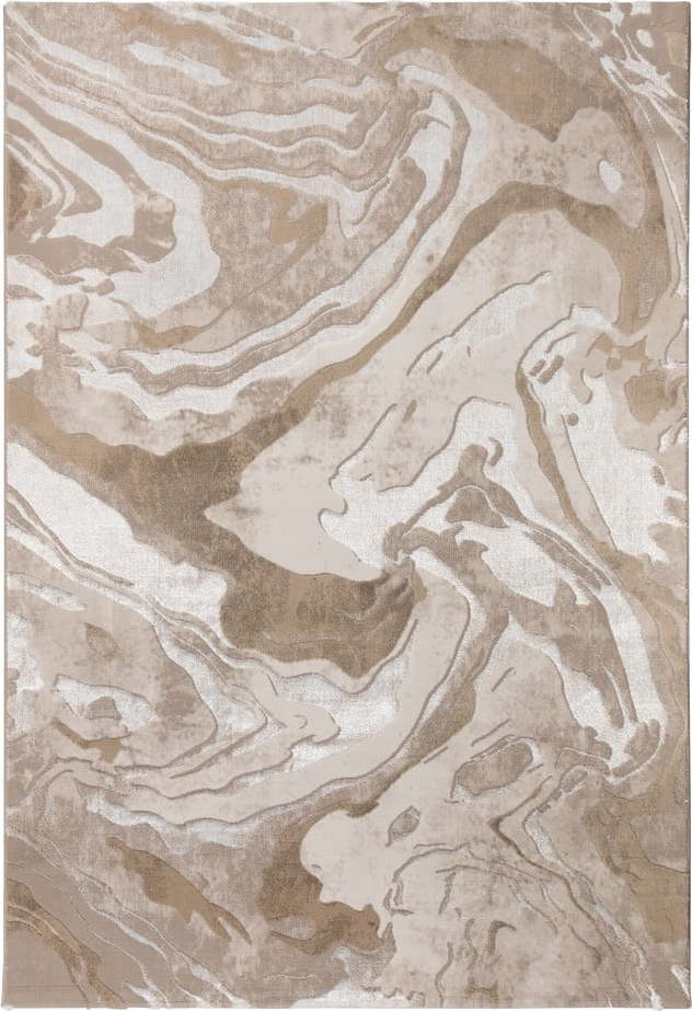 Béžový koberec 240x340 cm Marbled – Flair Rugs