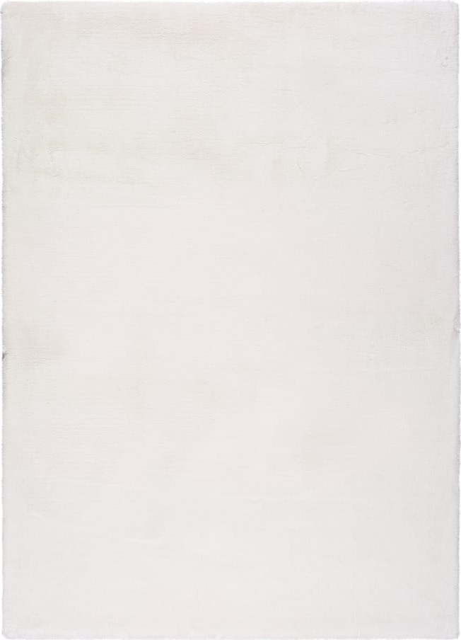 Bílý koberec Universal Fox Liso, 80 x 150 cm