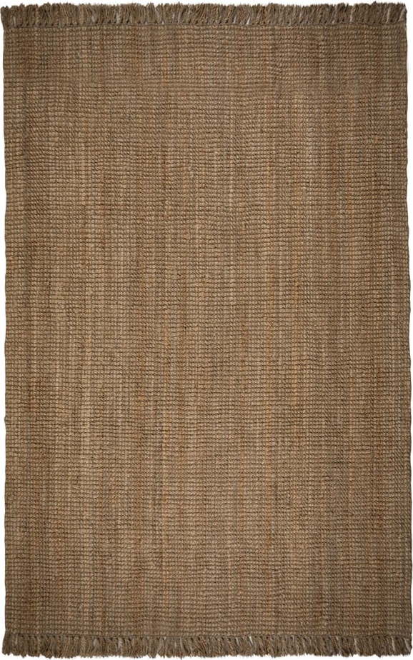 Hnědý jutový koberec Flair Rugs Jute, 160 x 230 cm