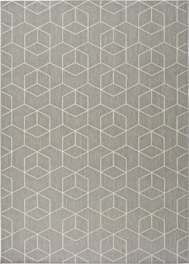 Šedý venkovní koberec Universal Silvana Gusmo, 80 x 150 cm