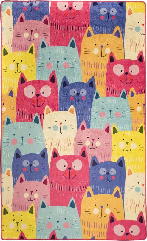 Dětský koberec Cats, 100 x 160 cm