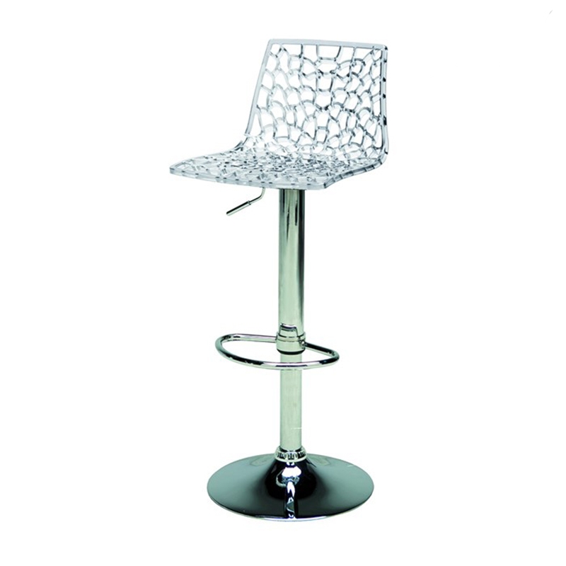 Barová výškově stavitelná židle Stima SPIDER bar – sedák plast, více barev Grigio perla