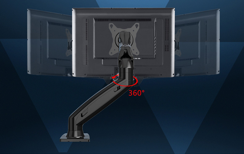 Stolní držák na PC monitor FB F80 – černý