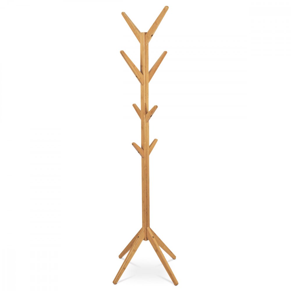 Stojanový věšák TIMBO –⁠ 176 cm, bambus, přírodní