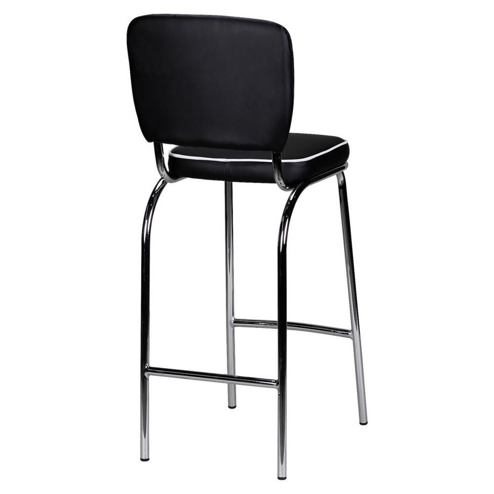 Barová Židle American Diner Černobílá