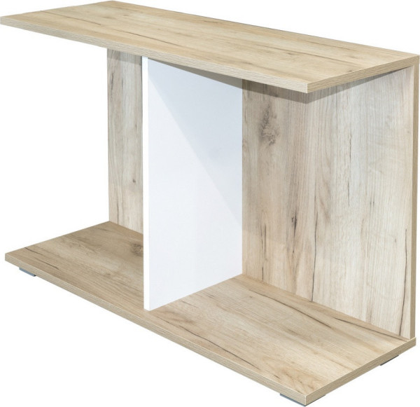Casarredo Konferenční stolek LAIT dub kraft šedý/bílá