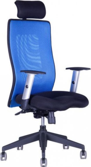 Office Pro Kancelářská židle Calypso Grand s podhlavníkem - dvoubarevná