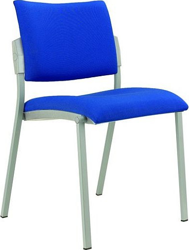 Alba Konferenční židle Square šedý plast