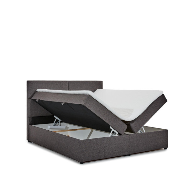 Boxspring PILANSI 02 180x200, hnědá látka