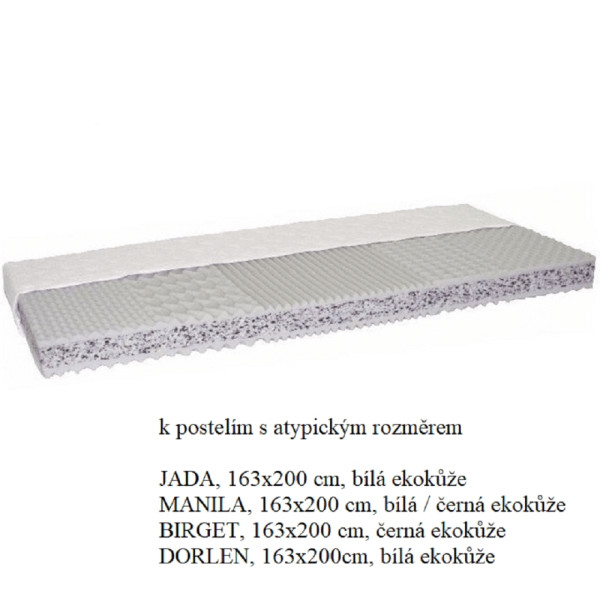 Matrace CROCID ATYP 163x200 cm