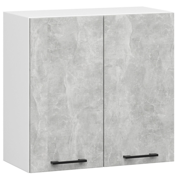 Ak furniture Kuchyňská závěsná skříňka Olivie W II 60 cm bílá/beton