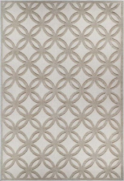 Béžový koberec 67x120 cm Iconic Circle – Hanse Home