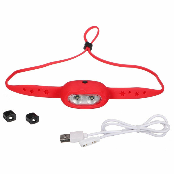 Sixtol Čelovka s gumovým páskem HEADLAMP STAR, 120 lm, LED, USB