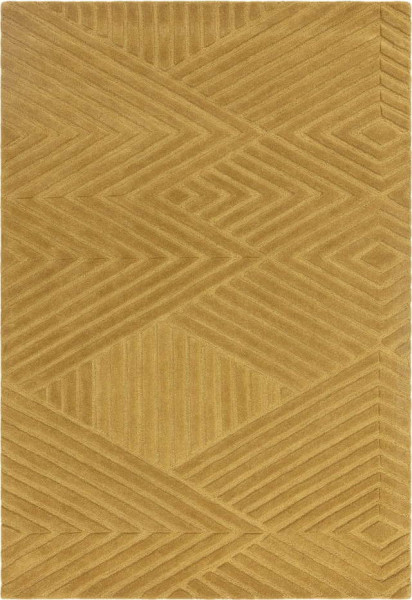 Okrově žlutý vlněný koberec 200x290 cm Hague – Asiatic Carpets