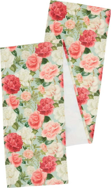 Bavlněný běhoun na stůl 33x220 cm Rose Garden – RHS