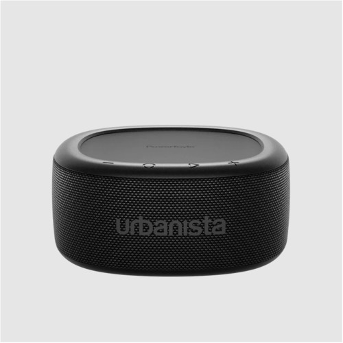 URBANISTA Bluetooth reproduktor se solárním nabíjením Malibu, černá