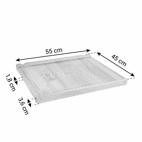 Tescoma Dřevěný vál na těsto DELÍCIA 55 x 45 cm