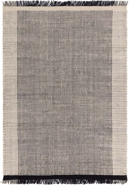 Šedý ručně tkaný vlněný koberec 120x170 cm Avalon – Asiatic Carpets