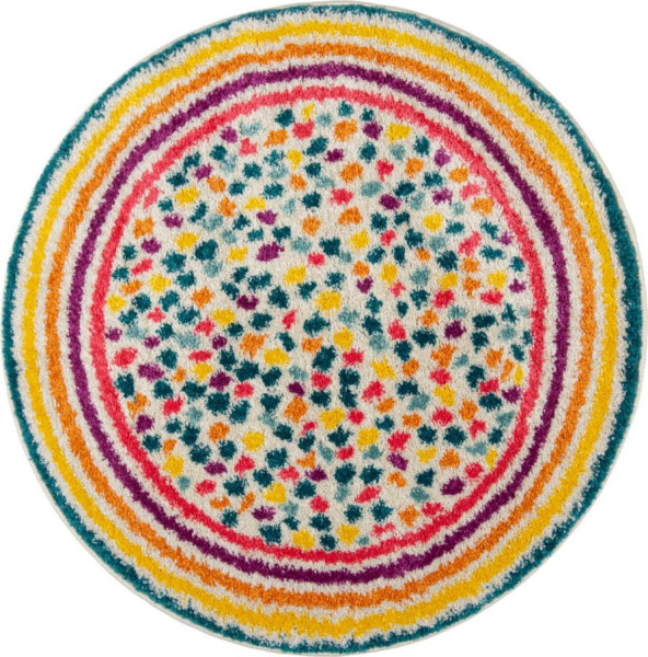 Kulatý koberec 100x100 cm Rainbow Spot – Flair Rugs