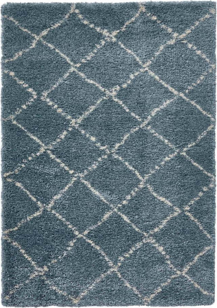 Modrý koberec 200x290 cm Royal Nomadic – Think Rugs