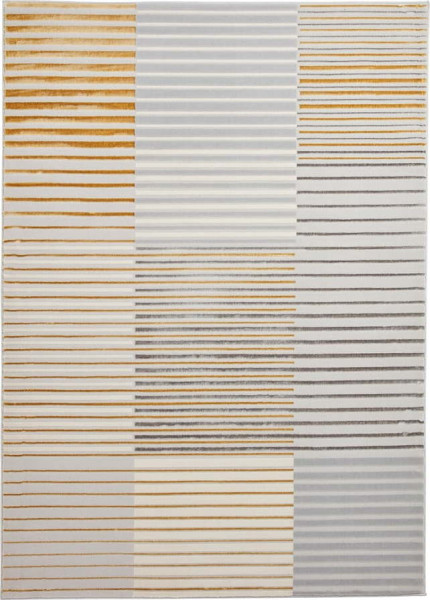 Koberec ve světle šedo-zlaté barvě 80x150 cm Apollo – Think Rugs